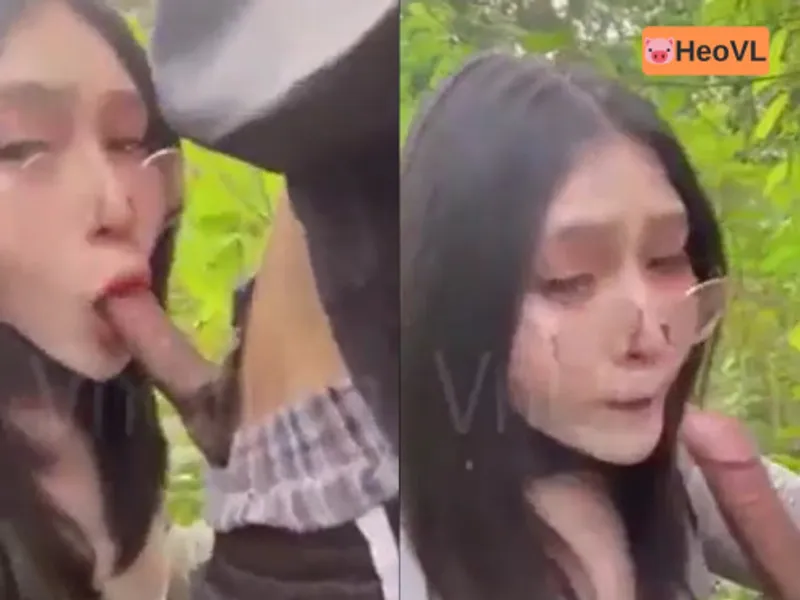 đi dã ngoại tiện quan hệ bạn gái ở trong rừng