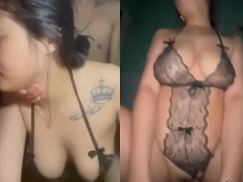 Gái vú đẹp bị bạn gái doggy khoái hết nước hết cái